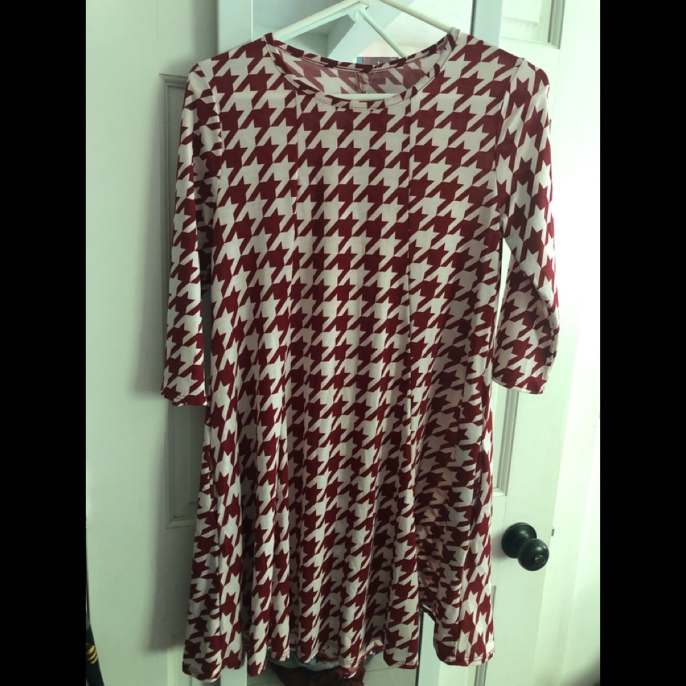 Red and White Tunic